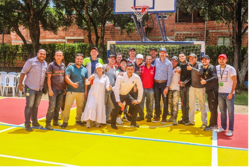 Lee más sobre el artículo Después de dos años sin funcionamiento, Provenza inaugura un escenario deportivo renovado y seguro.